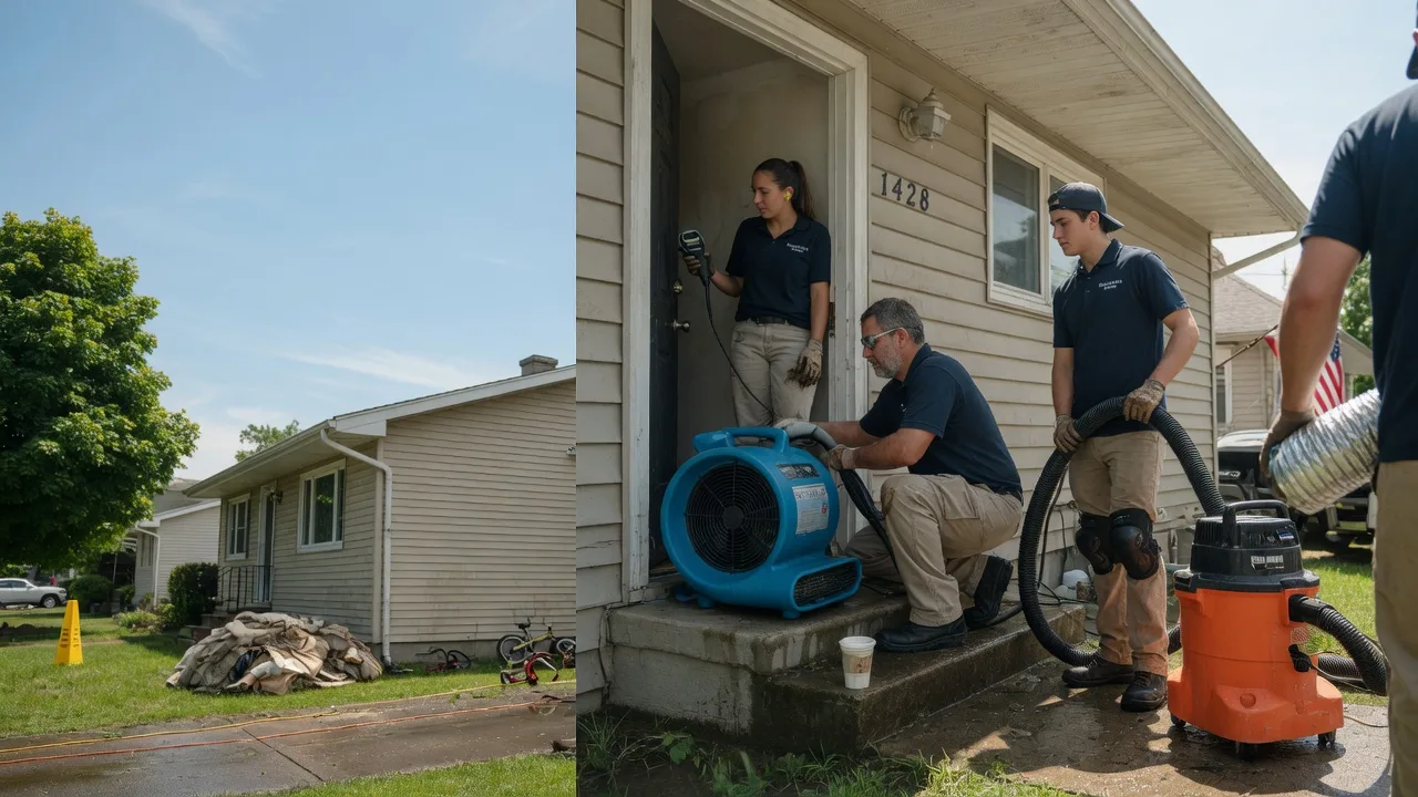 Water Damage Restoration in Mechanicsburg, OH near me